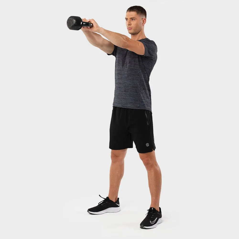 Siroko Mvp T-shirt Med Korta ärmar, Charcoal black, XXL