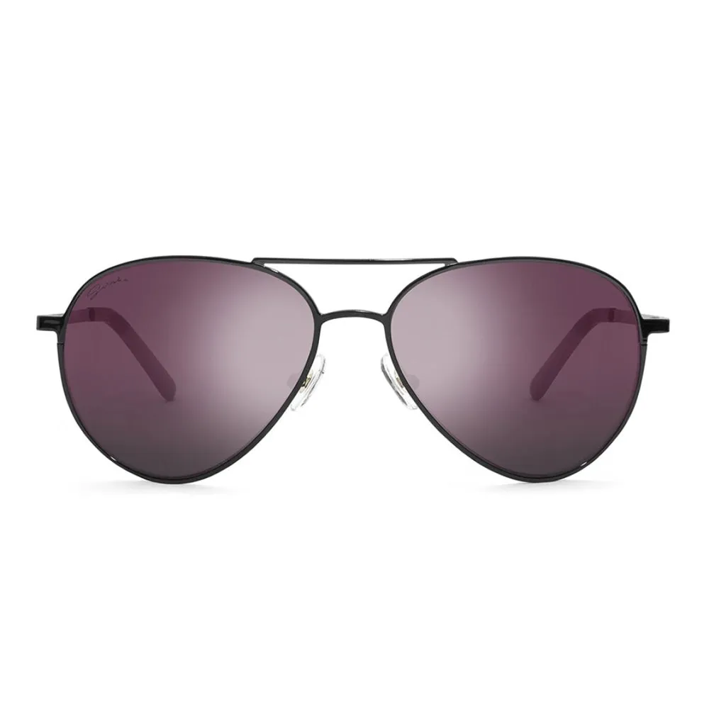 Siroko Navigli Solglasögon, Black / purple, Purple Mirror