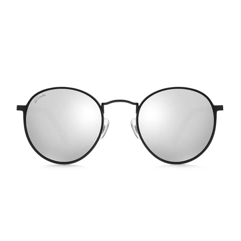 Siroko Notting Hill Solglasögon, Black / grey, Grey Mirror
