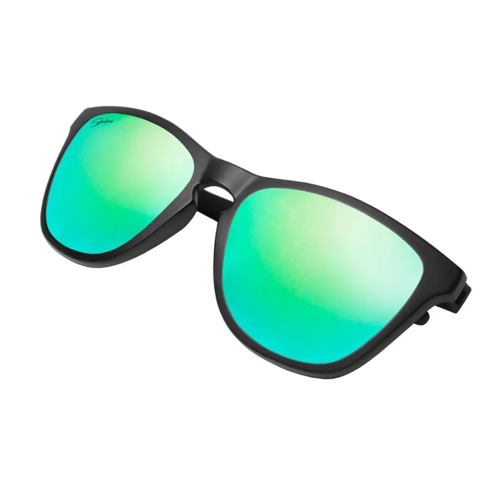 Siroko Oahu Polariserade Solglasögon, Black, Turquoise/CAT3