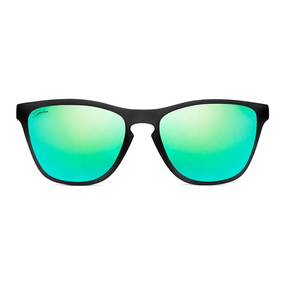 Siroko Oahu Polariserade Solglasögon, Black, Turquoise/CAT3