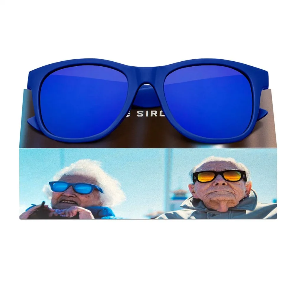 Siroko Pili Polariserade Solglasögon, Blue, Blue Mirror