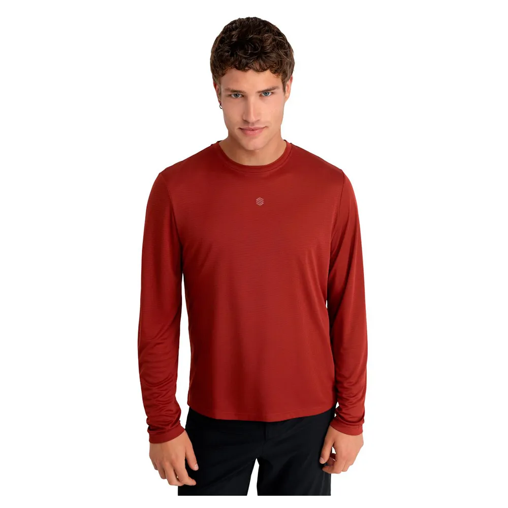 Siroko Reserve Maroon T-shirt Med Lång ärm