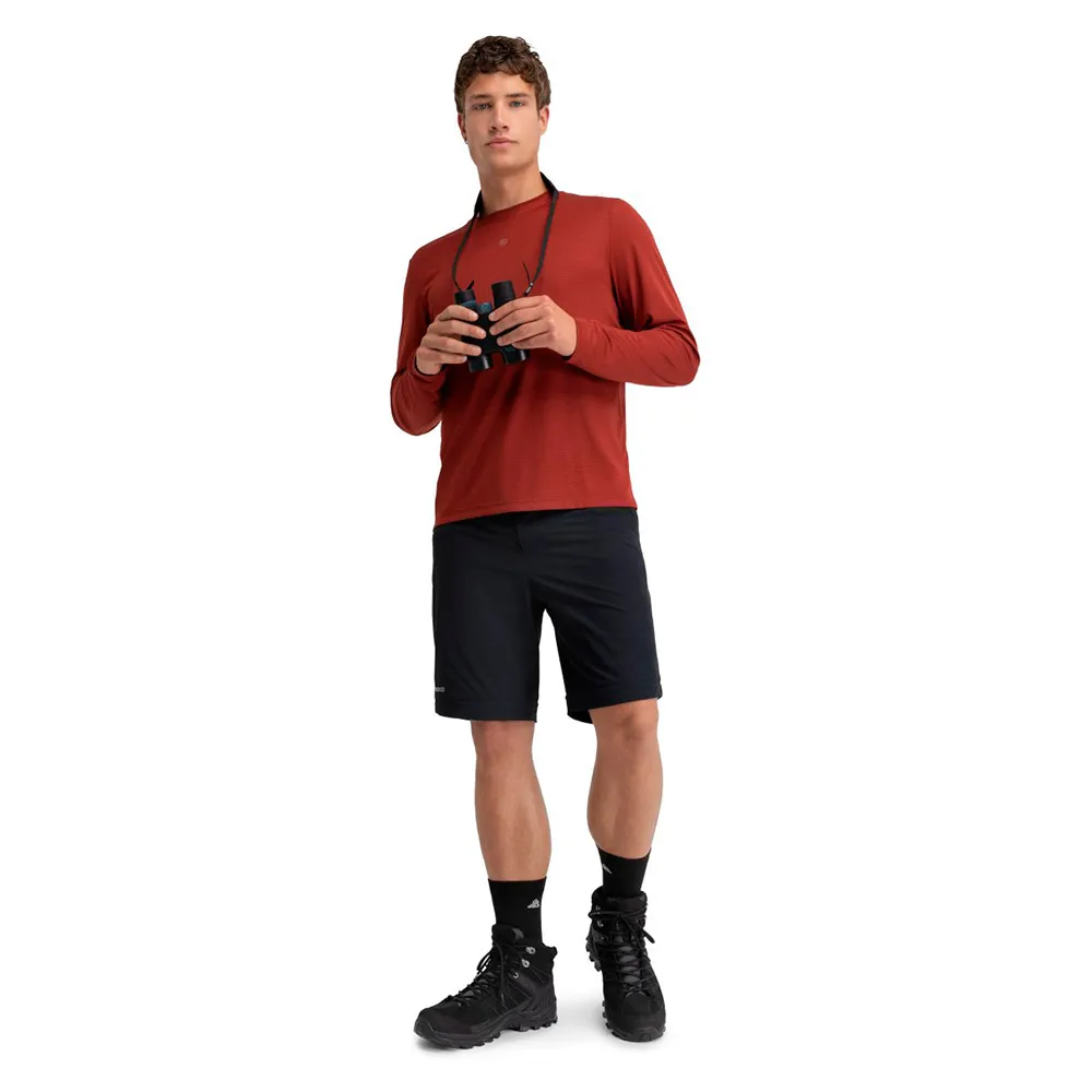 Siroko Reserve Maroon T-shirt Med Lång ärm