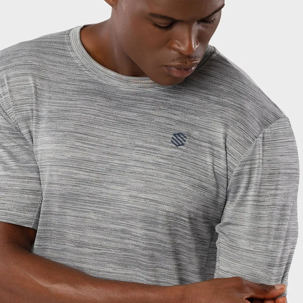 Siroko Resistance T-shirt Med Korta ärmar, Silver grey, XXL