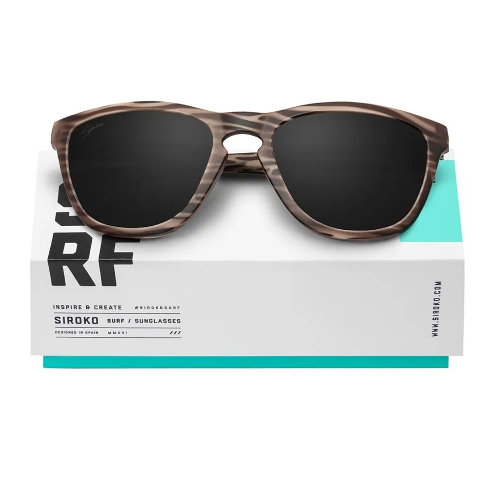 Siroko Rodiles Polariserade Solglasögon, Brown, Black/CAT3