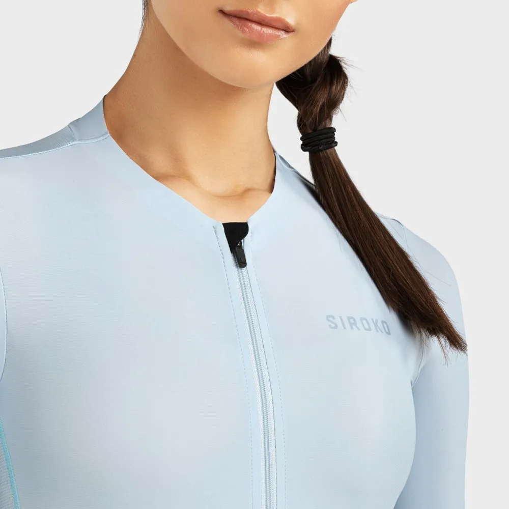 Siroko Srx Pro Costa Korta ärmar Cykeltröja, Light blue, L Siroko Srx Pro Costa Korta ärmar Cykeltröja, Light blue, L