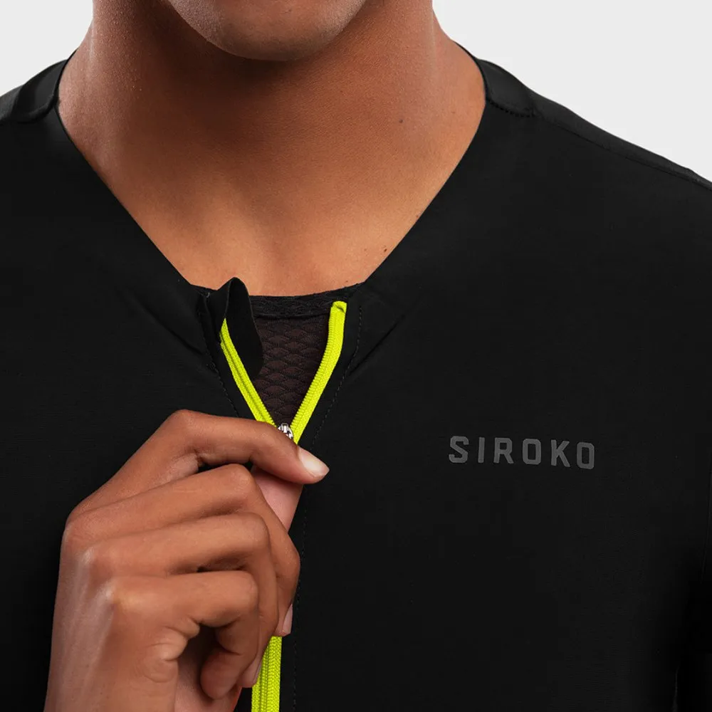 Siroko Srx Pro Kühtai Långärmad Trikå, Black / yellow, M Siroko Srx Pro Kühtai Långärmad Trikå, Black / yellow, M