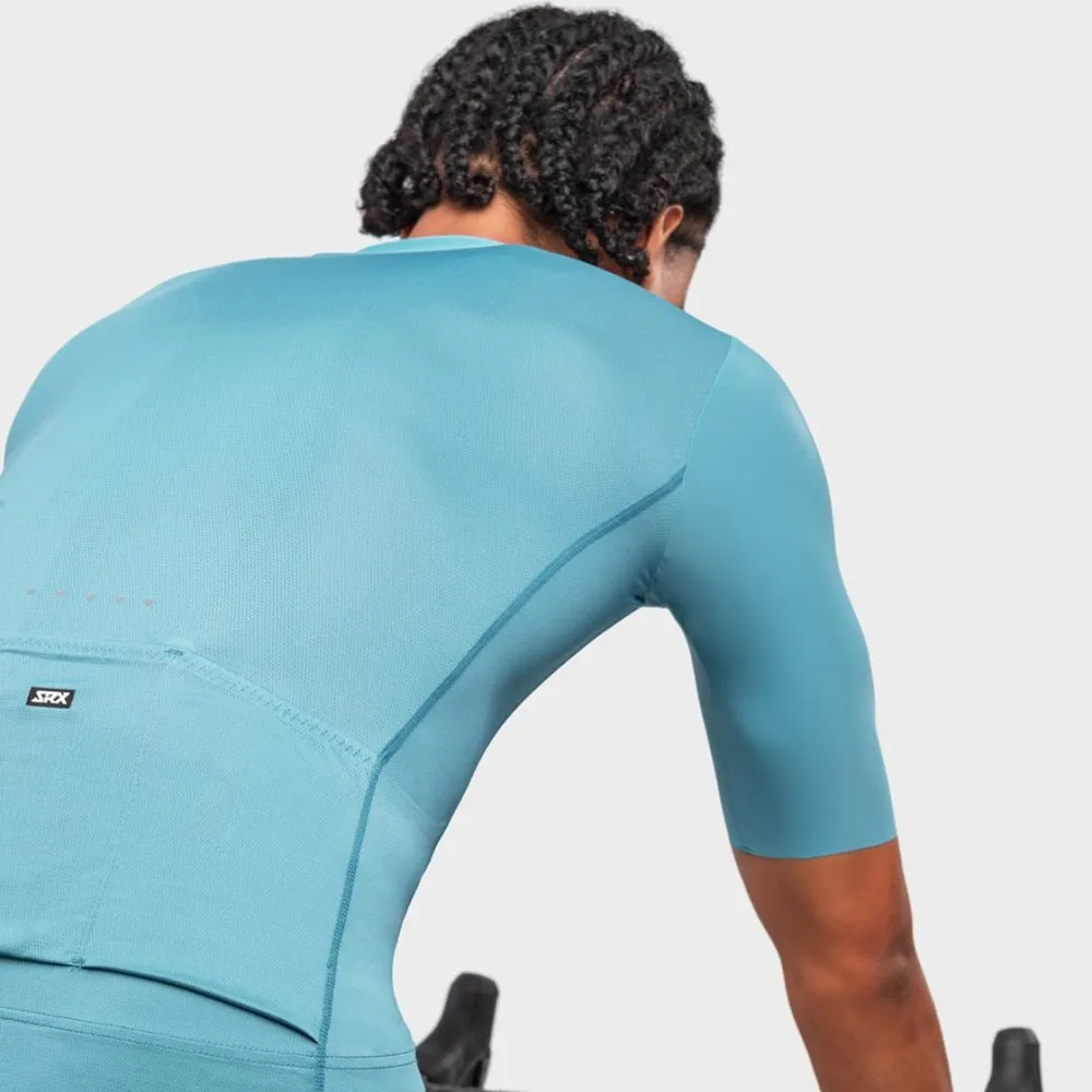 Siroko Srx Pro Rolle Korta ärmar Cykeltröja, Blue, XL Siroko Srx Pro Rolle Korta ärmar Cykeltröja, Blue, XL