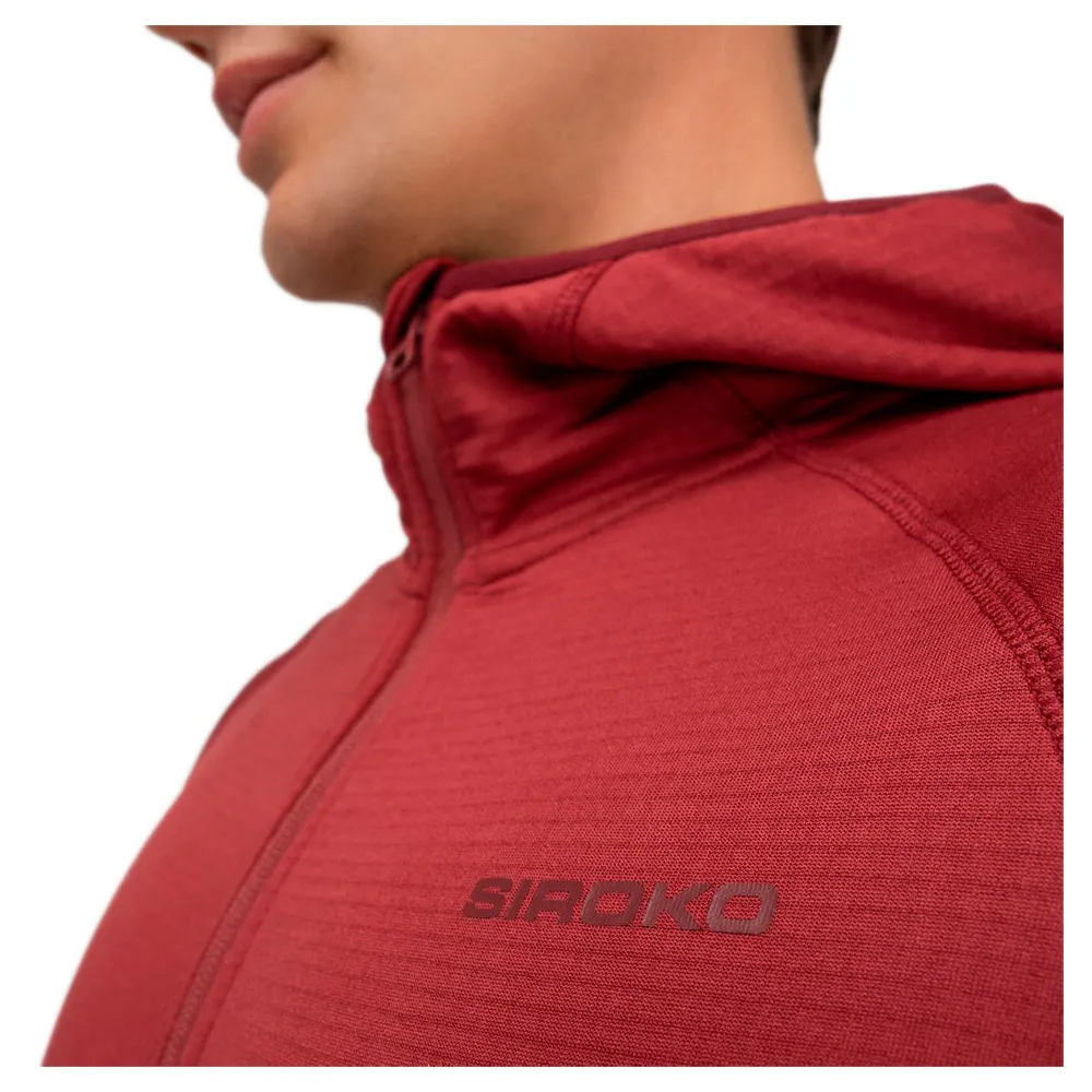 Siroko Stride Maroon Jacka Siroko Stride Maroon Jacka