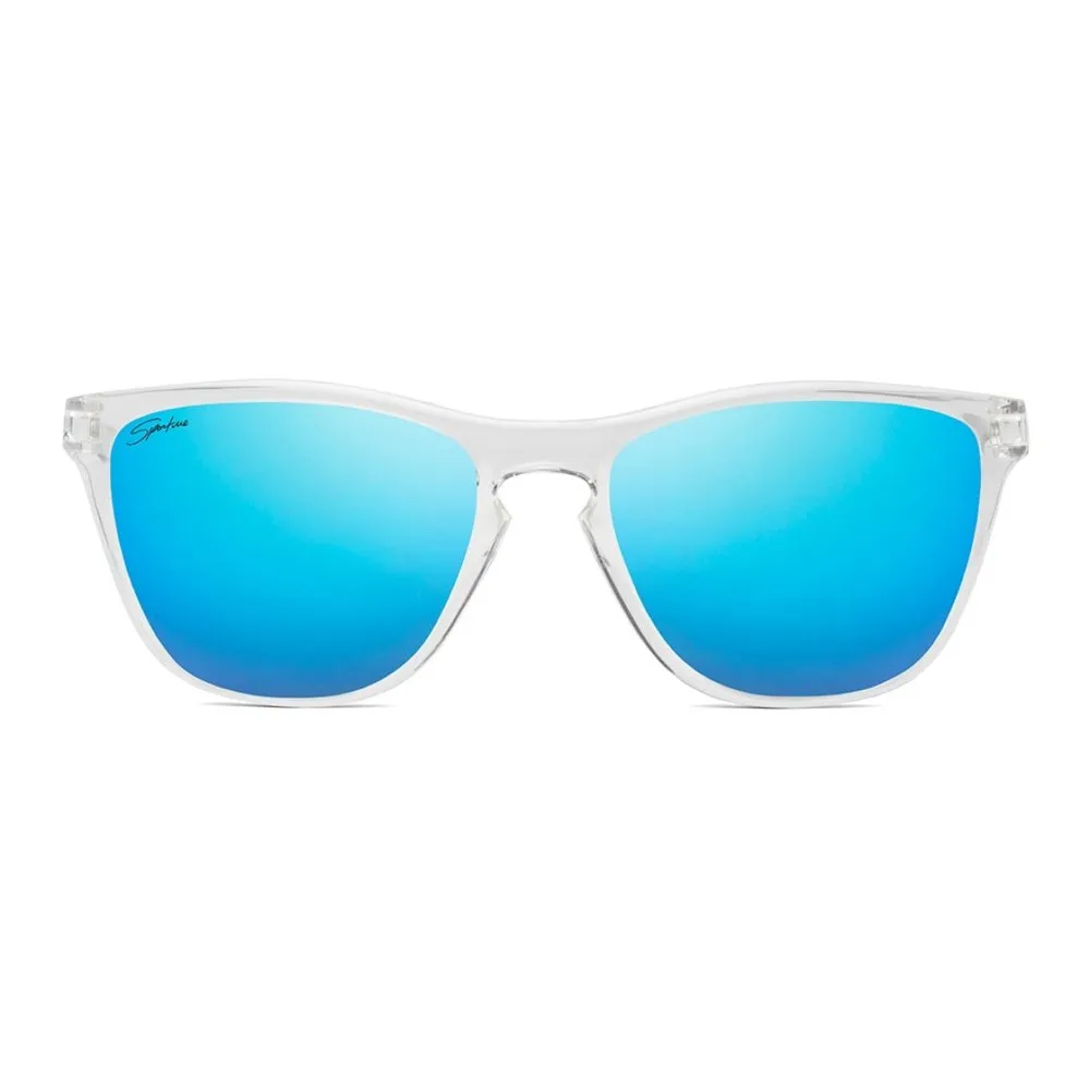 Siroko Superliga Solglasögon, White, Light Blue Mirror