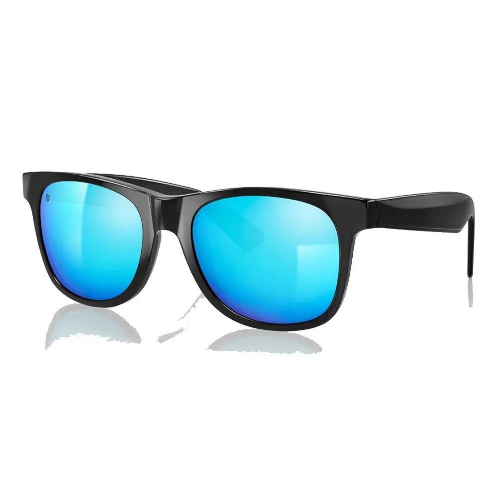 Siroko The City Solglasögon, Black / blue, Blue Mirror/CAT3