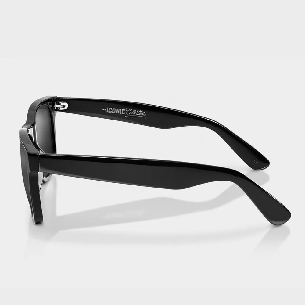 Siroko Total Black Solglasögon, Black, Black Mirror/CAT3
