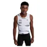 Siroko Vibz Auba Ärmlös Baslager, White / grey