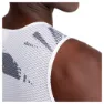 Siroko Vibz Auba Ärmlös Baslager, White / grey