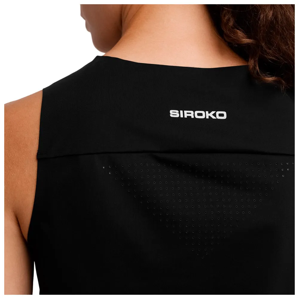 Siroko Volt ärmlös T-shirt Kvinna