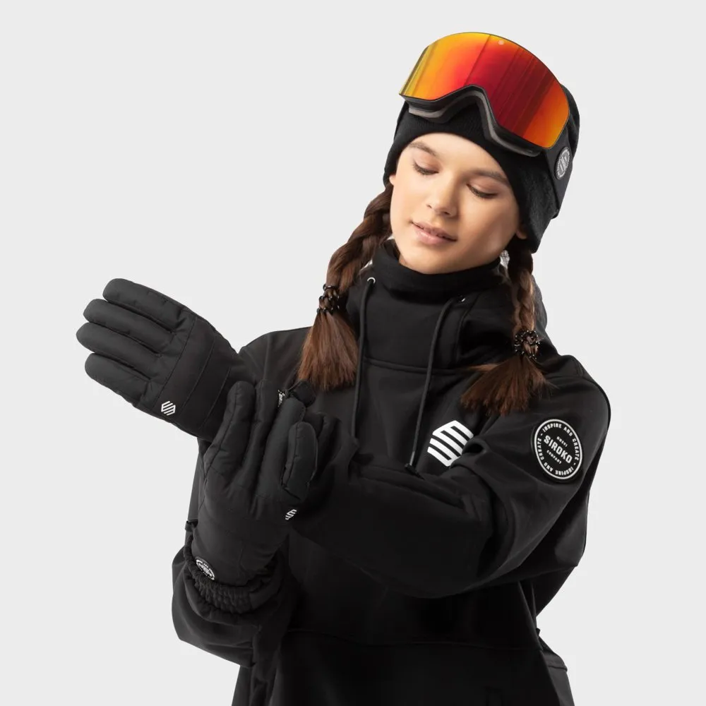 Siroko Voss Handskar, Black Siroko Voss Handskar, Black