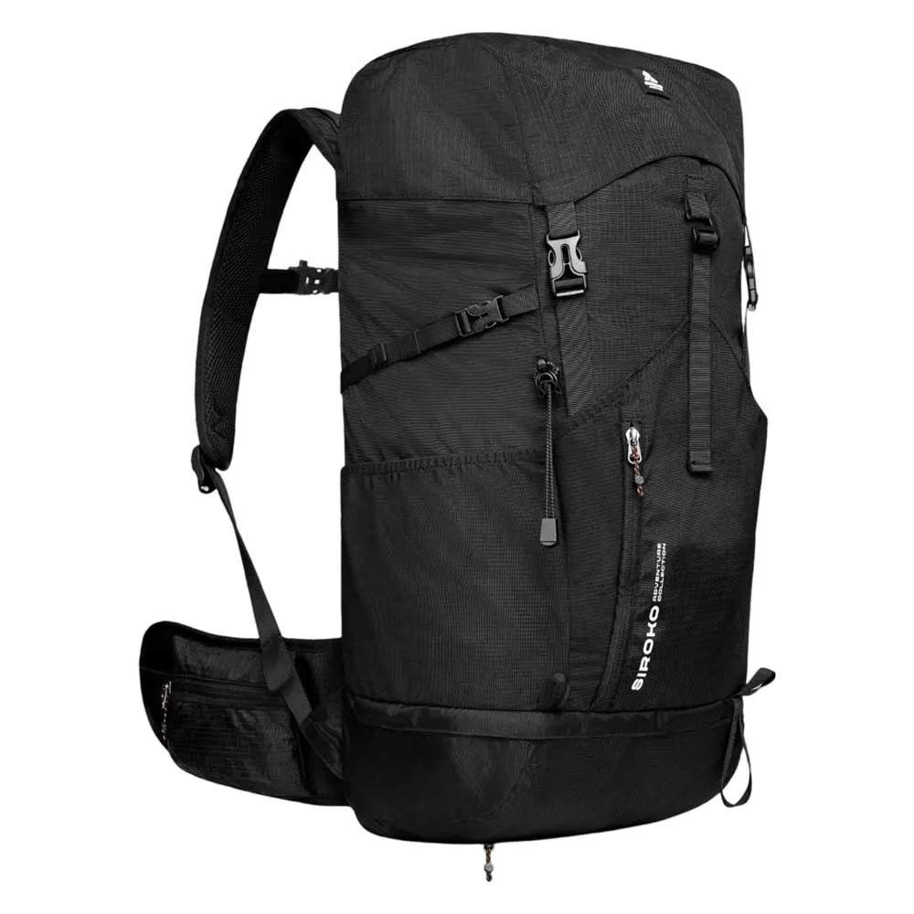 Siroko Weddell 35 Black Ryggstöd För Ryggsäck, Black