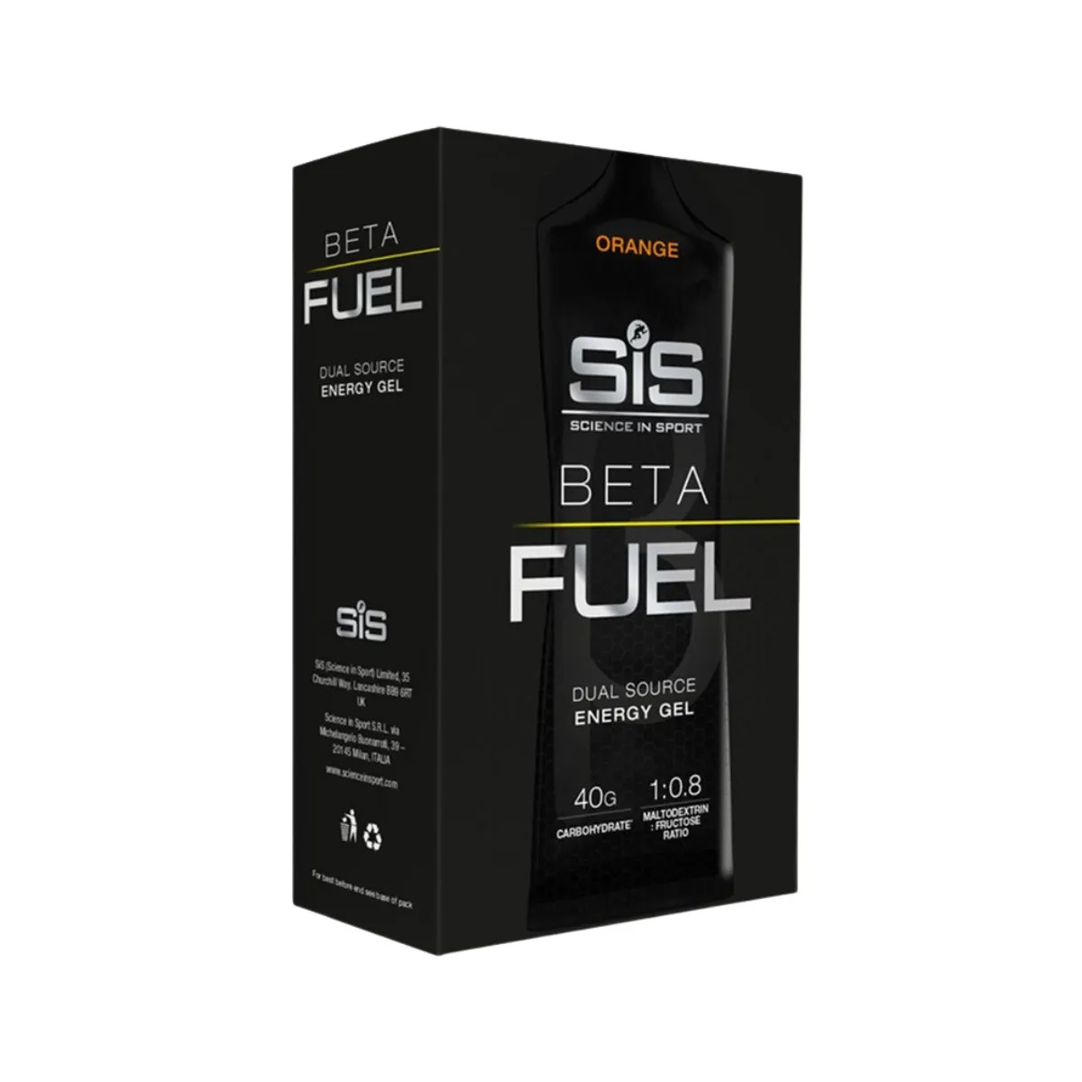 SiS Energy Gel Beta Fuel, Orange