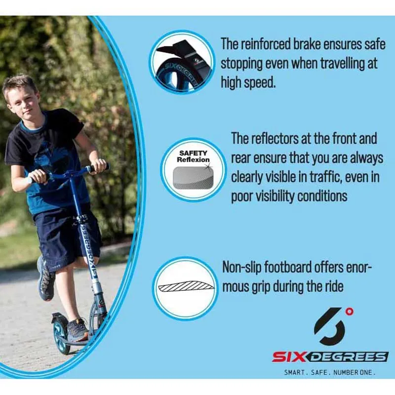 SIX DEGREES Bs 205 Mm Sparkcykel, Blue, One Size