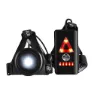 Six Peaks Löpande Led-bröstlampa unisex, Black, One Size