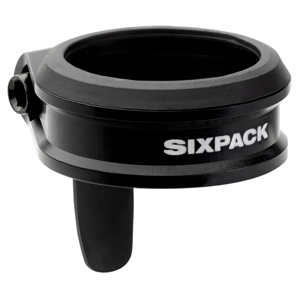 Sixpack 31,8/27,2 Mm Sadelklämma, Midnight black, One Size
