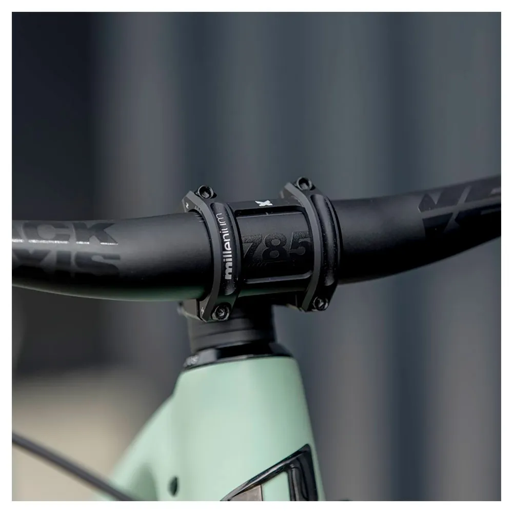 Sixpack Cykelstyrstam, Black, 45mm
