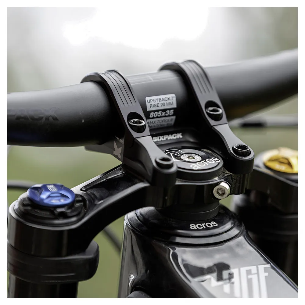 Sixpack Millenium Drm 35 Mm Cykelstyrstam, Black, 35mm, 0º