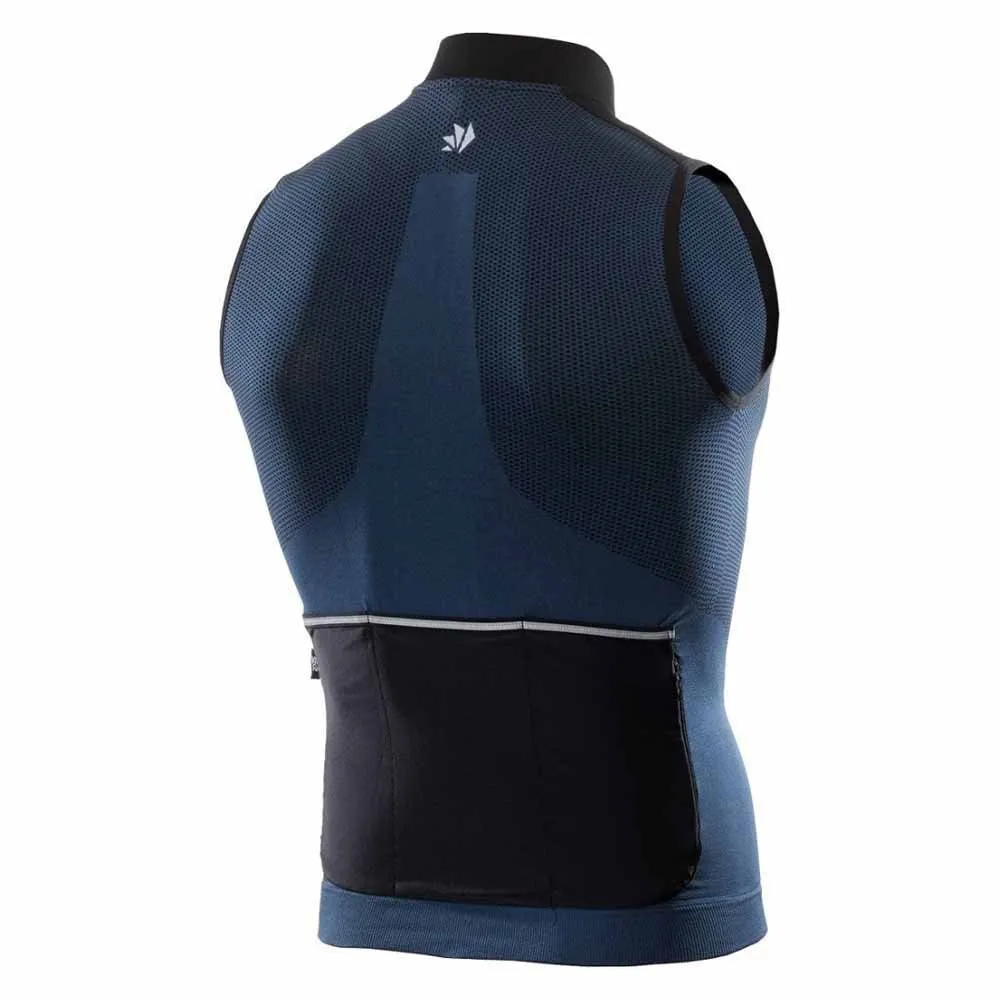 SIXS Clima 2 Ärmlös Cykeltröja, Avio / black, XXL SIXS Clima 2 Ärmlös Cykeltröja, Avio / black, XXL