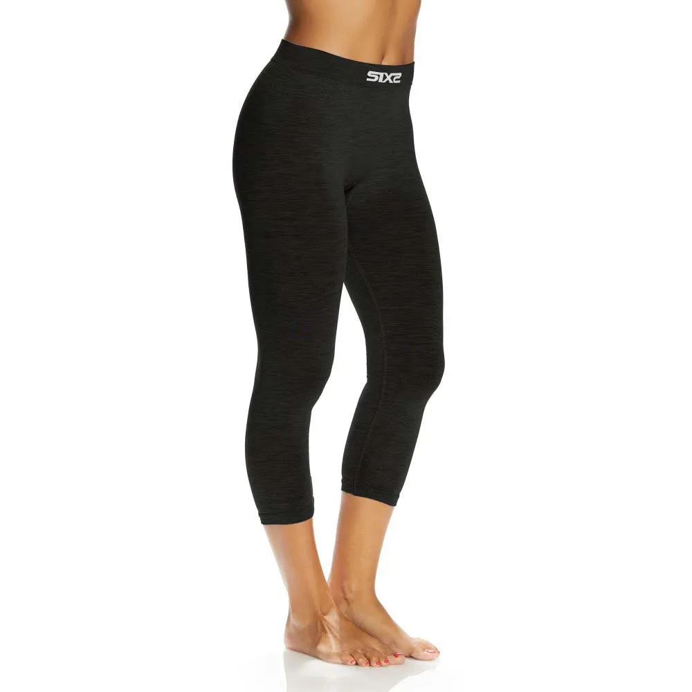 SIXS Merinos Baslagerbyxor, Wool black