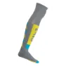 SIXS Mot S Strumpor, Grey / yellow