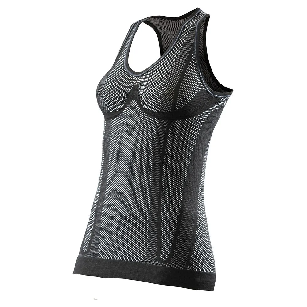 SIXS Smg Ärmlös Baslager, Black