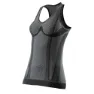 SIXS Smg Ärmlös Baslager, Black