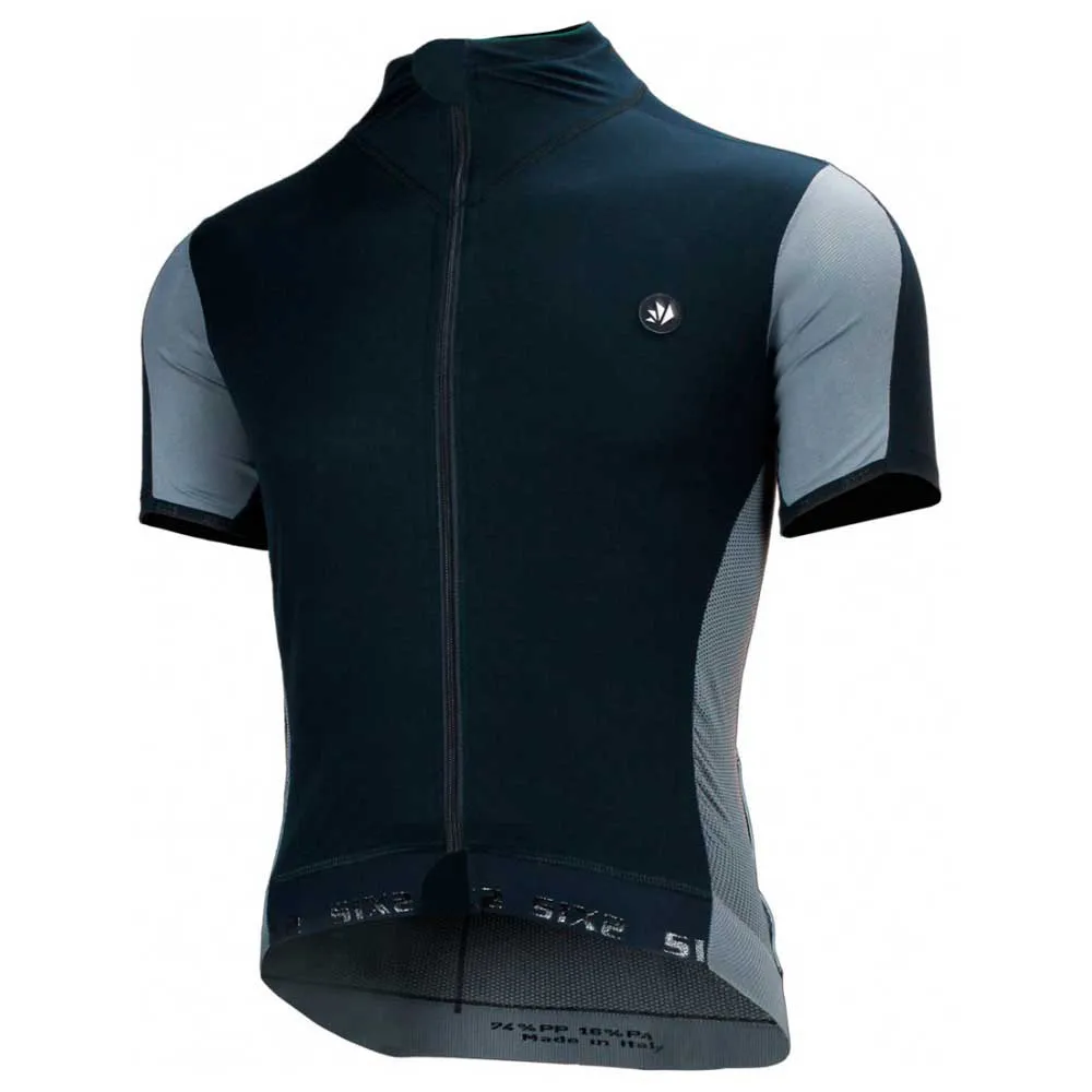 SIXS Tremonti Korta ärmar Cykeltröja, Grey / black, XL