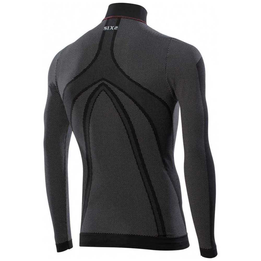 SIXS Ts3w Cu Långärmad Baslager, Black / red