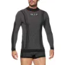 SIXS Ts3w Cu Långärmad Baslager, Black / red
