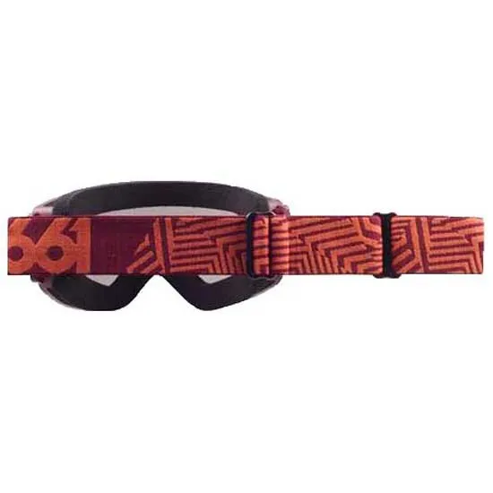 SIXSIXONE Radia L Glasögon, Red, Smoke Mirror