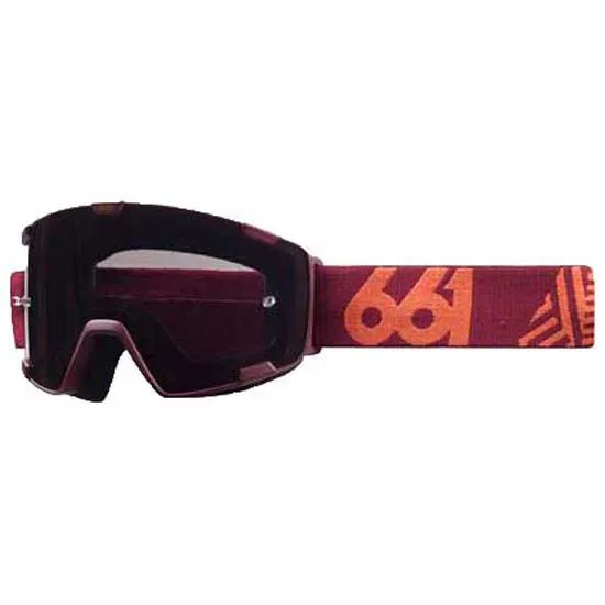 SIXSIXONE Radia L Glasögon, Red, Smoke Mirror