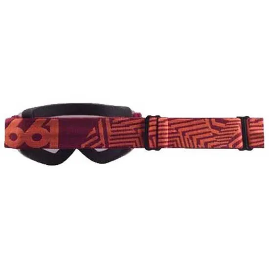 SIXSIXONE Radia S Glasögon, Red, Smoke Mirror