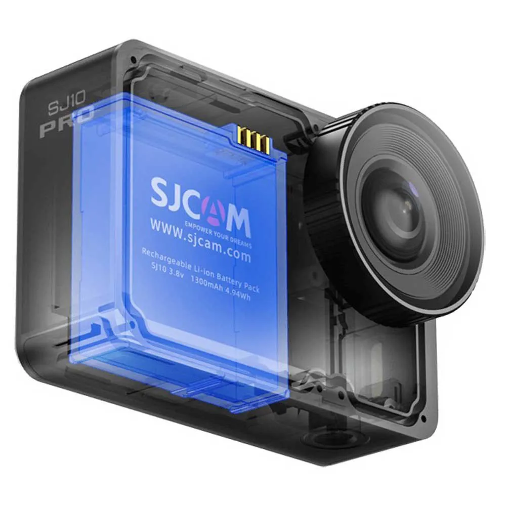 Sjcam Sj10 Pro Actionkamera, Black, One Size