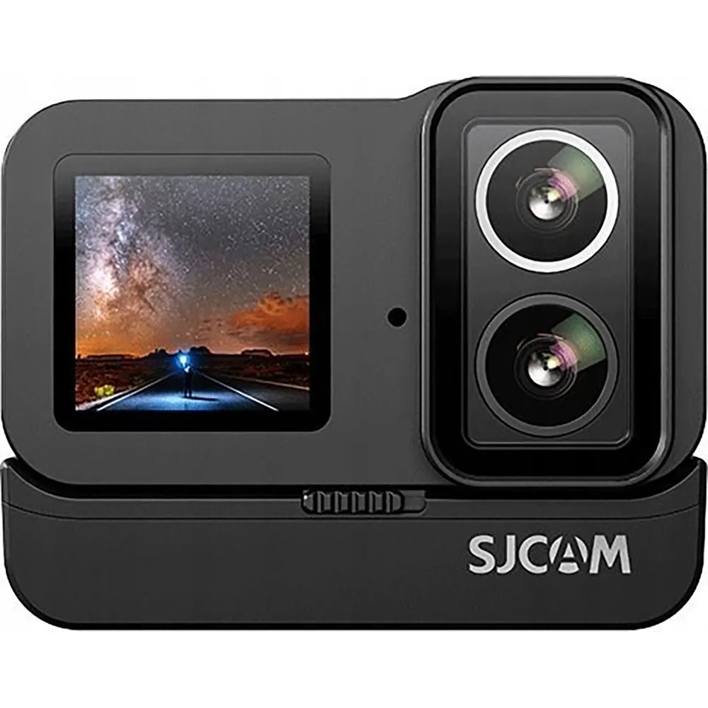 Sjcam Sj20 Auto Charge Actionkamera, Black, One Size