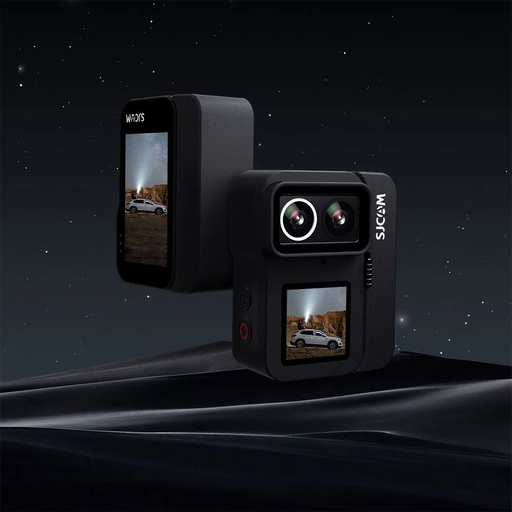 Sjcam Sj20 Auto Charge Actionkamera, Black, One Size