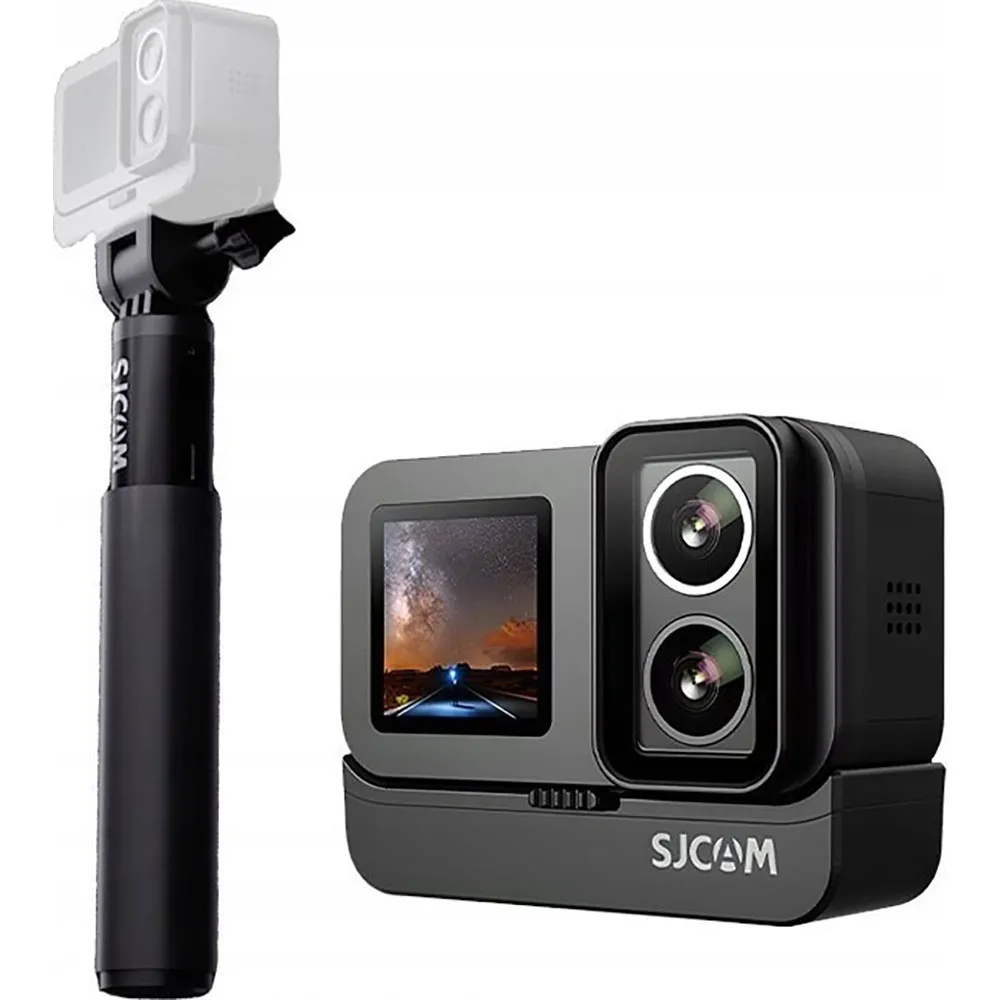 Sjcam Sj20 Auto Charge Actionkamera, Black, One Size