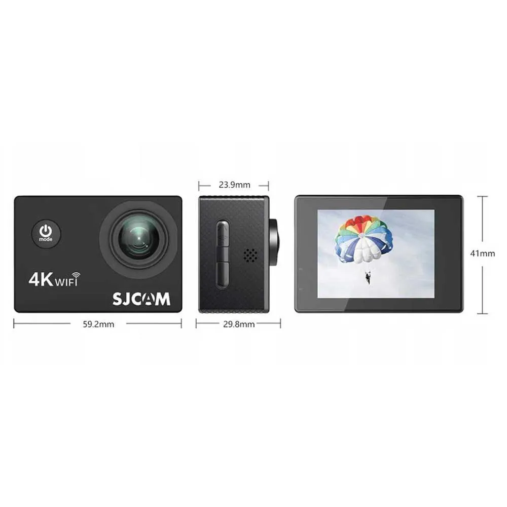 Sjcam Sj4000 Actionkamera, Black, One Size