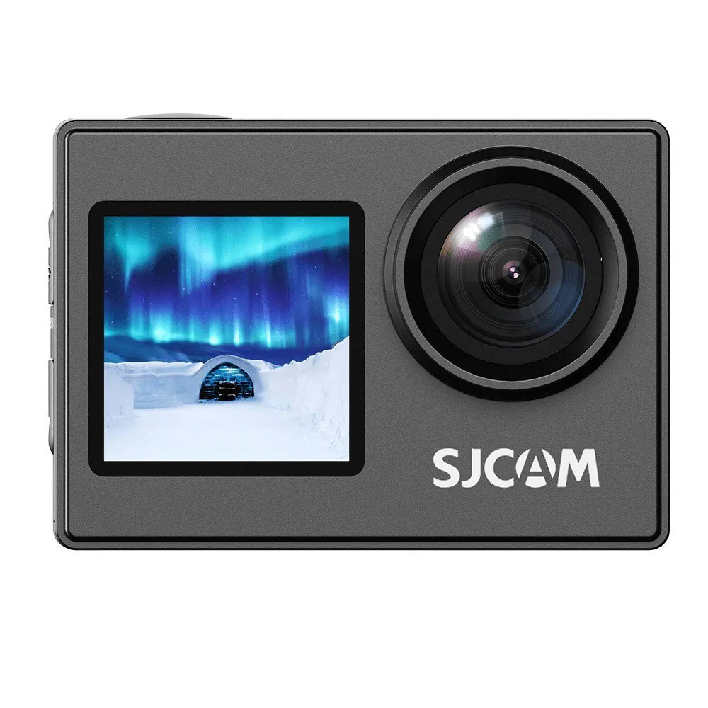 Sjcam Sj4000 Dual Screen Actionkamera, Black, One Size