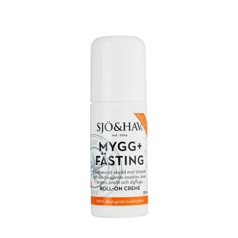 Sjö & Hav Mygg + Fästing Roll-on, Nocolour, 50ml