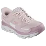 Pink leather / synthetic / textile