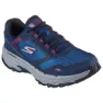Navy / red leather / textile