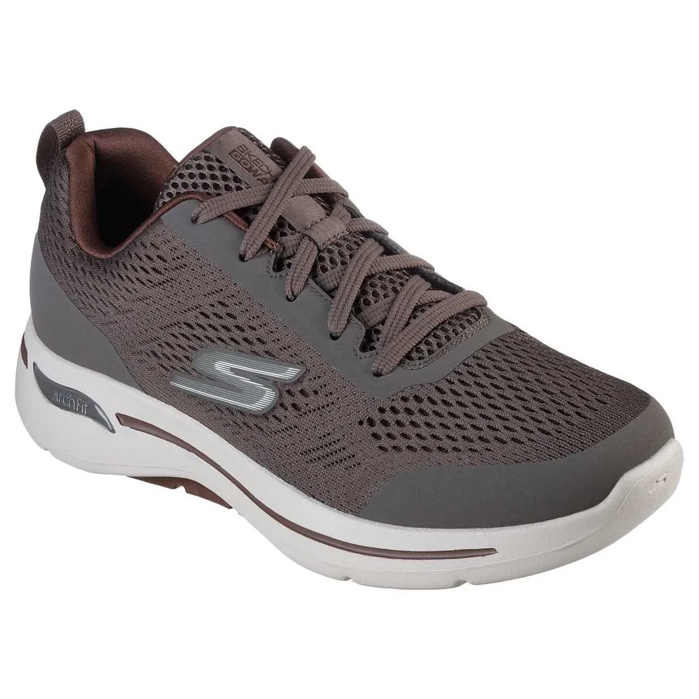 Skechers Go Walk Arch Fit-idy-tränare male, Taupe / taupe