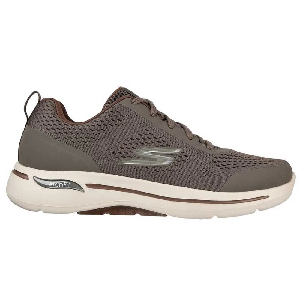 Skechers Go Walk Arch Fit-idy-tränare male, Taupe / taupe